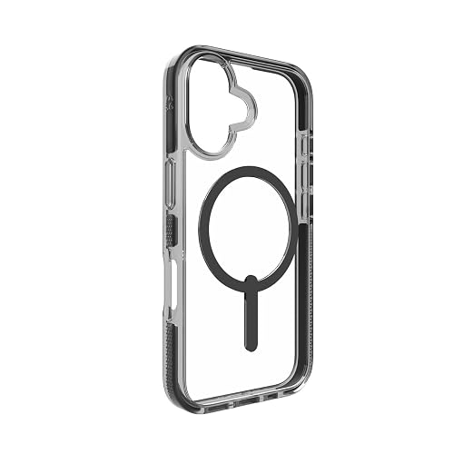 ZAGG - Funda para iPhone 16 Pro, Compatible con MagSafe, protección contra caídas de Grado Militar de 4 m, Reforzado con grafeno, antiarañazos, Delgada y Ligera, 70% de Contenido Reciclado