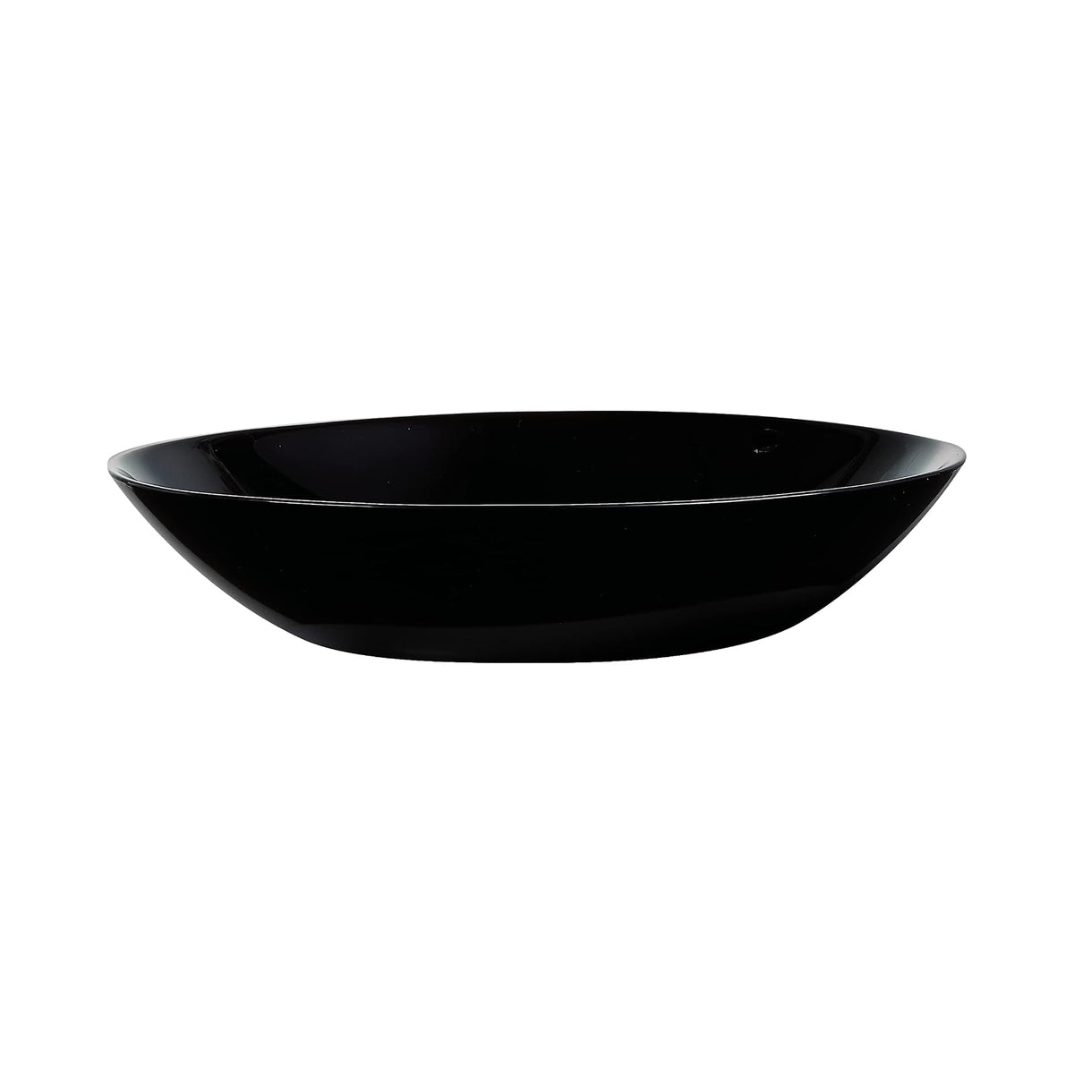 Juego de 4 Platos Sopero Modernos de Opal Diwali Negro Luminarc