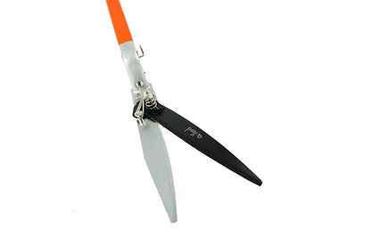 Q-Yard QY-741F - Tijeras de jardinería para jardín (Extra afiladas, Corte más fácil, cómodas, ergonómicas, Menos Esfuerzo, Tijeras de jardinería para Hombres y Mujeres, Color Naranja
