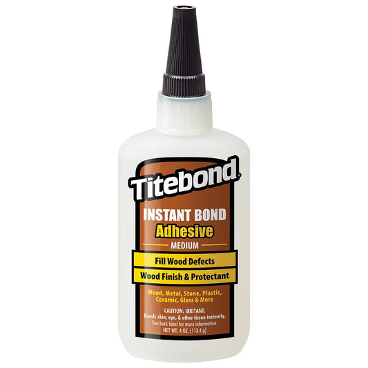 Titebond Instant Bond Wood Adhesive, Medium 4 oz by Titebond