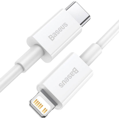 Baseus - Cable Cargador de Datos de Carga rápida Serie Superior Tipo C a IP PD 20W 1m (A0002121)