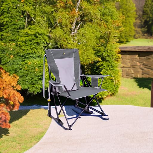 GCI Outdoor Comfort Pro Rocker Mecedora para Exteriores con Soporte para Bebidas