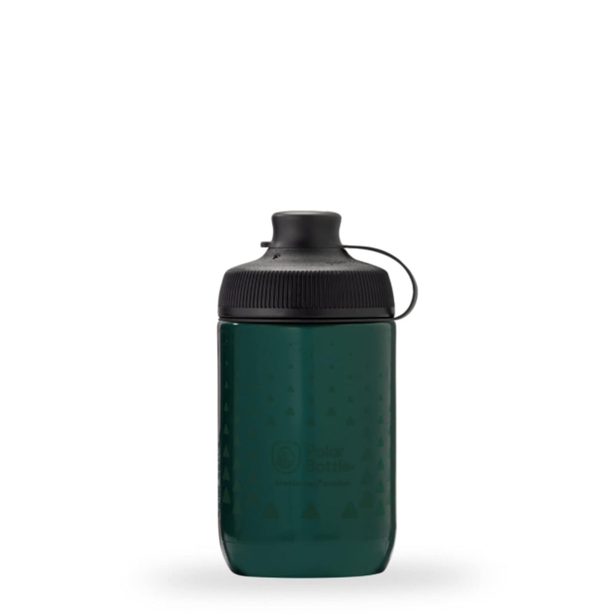 Polar Bottle - Session - Muck de 15 onzas, color verde bosque, botella de agua, ideal para tu aventura en bicicleta de montaña, se adapta a la mayoría de jaulas de botellas de bicicleta