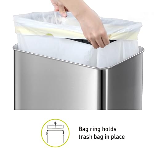 EKO Mirage-T Bote de Basura para Cocina 50 L con Sensor