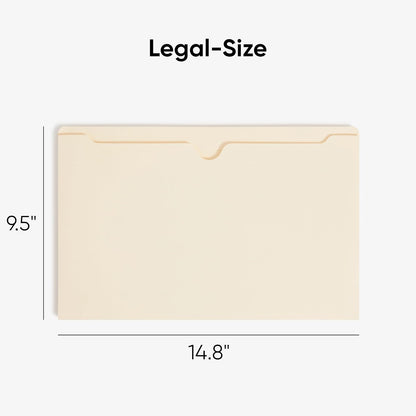 Smead - chamarra para lima, expansión 5.1 cm, Manila, Legal
