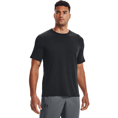 Under Armour Sportstyle Left Chest Camiseta de Entrenamiento para Hombre - Negro (Black 001 - Black) - XS