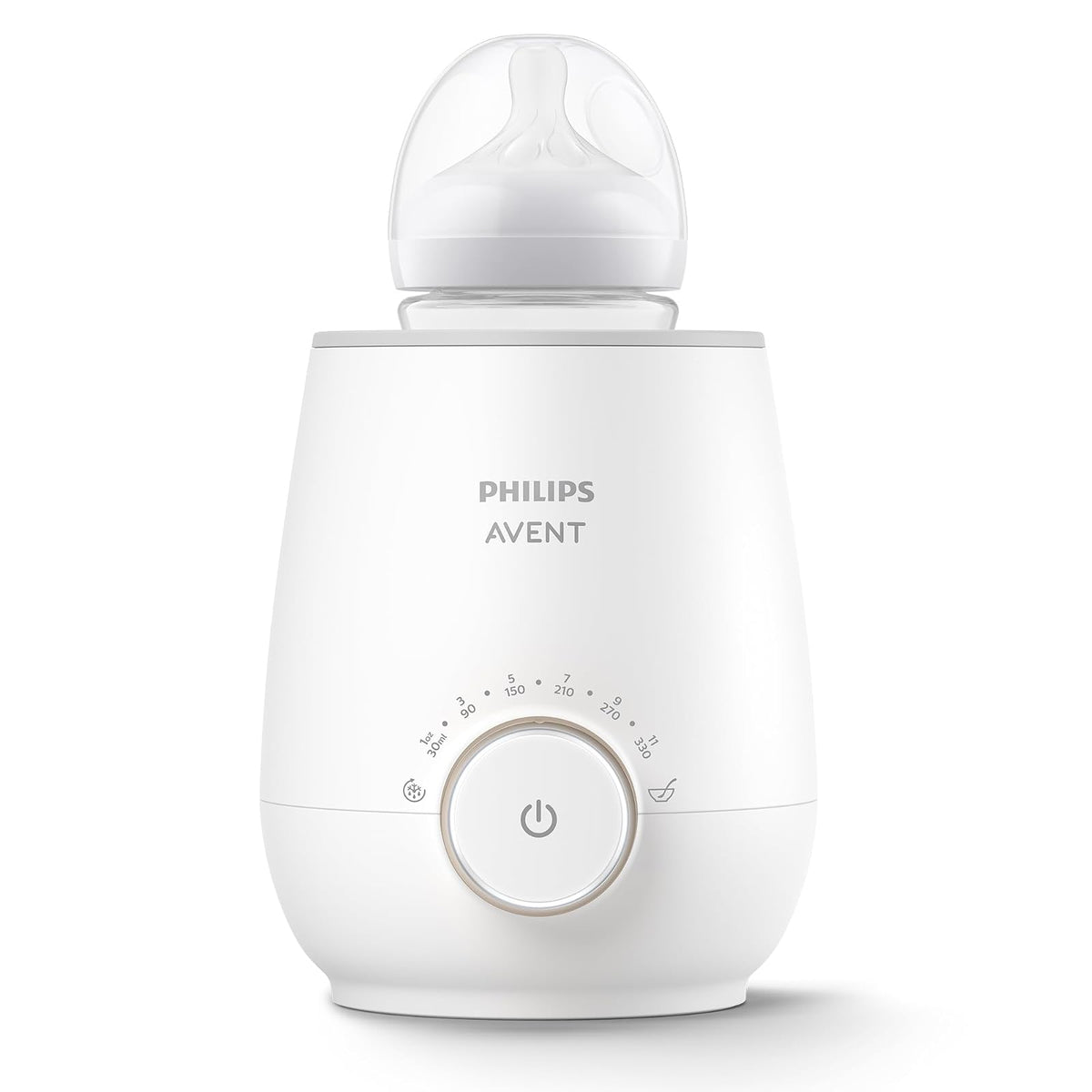 Philips Avent Calentador de Biberones en 3 minutos | Control inteligente de temperatura | Función para descongelar | Calienta de manera uniforme | Apagado automático | SCF358/00