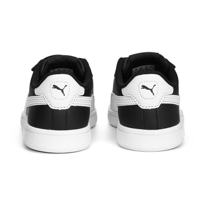 Puma - Tenis Unisex para niños Smash 3.0 de Piel con Velcro
