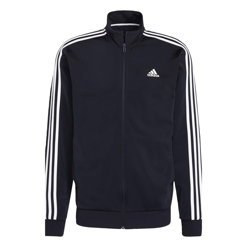 adidas Essentials Warm-up - Playera Deportiva de 3 Rayas Chaqueta para Hombre - Blanco (Legend Ink - White) - 3XL