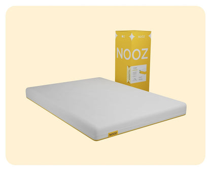 Nooz Colchón en Caja Essential, Espuma de Alta Densidad - Queen - 14 Centímetros - Sólo Colchón