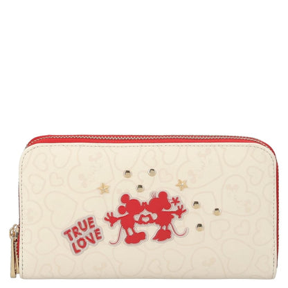 W Capsule Mickey & Minnie Cartera para Mujer Beige HBYARMULKE69CW