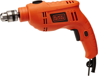 BLACK+DECKER Taladro Rotomartillo 3/8” (10mm), 550W, 2900 RPM, TB550