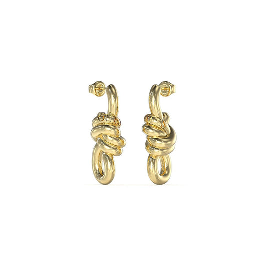 GUESS Aretes para mujer modern love color dorado jube04002jwygt/u