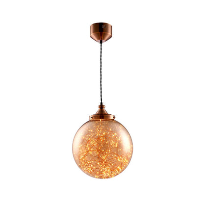 Lámpara Colgante PRISMATIC 088 Ambar 28W