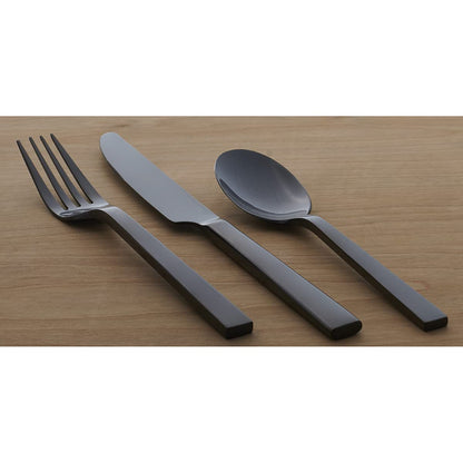 Oneida Chef's Table Black Juego de cubiertos de 20 piezas para uso diario, servicio para 4, 18/0 de acero inoxidable, juego de cubiertos