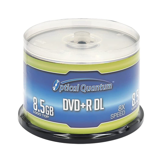 Vinpower Digital - JVC OQDPRDL08LT Optical Quantum 8X 8.5 GB DVD+R DL Double Layer Recordable Blank Media Logo Top