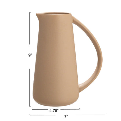 Bloomingville - Jarra de gres, color beige