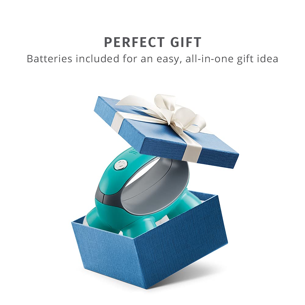 Homedics Mini Masajeador de Mano Quatro con Vibración, Battery Operated (Color puede variar)