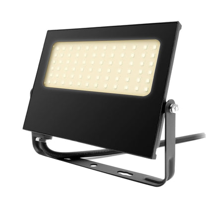 Tecnolite - Reflector LED Exterior 50 W, Luz Cálida Brillante, IP66 - IK05 Resistente a Polvo, Agua y Golpes, Jardines e Idustria, LED Flood Light