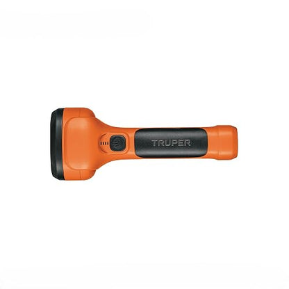 Truper LILE-11T, Linterna plástica de LED 350 lúmenes, recargable