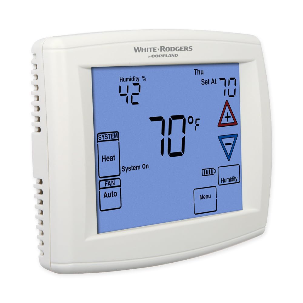 Emerson 1F95-1291 - Termostato táctil de 7 días con control de humedad