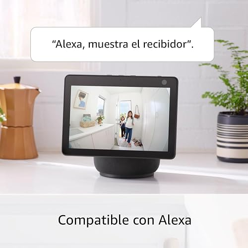 Nueva Ring Indoor Cam color blanco con cable de alimentación USB-A a micro-USB de 3 m (10 ft)