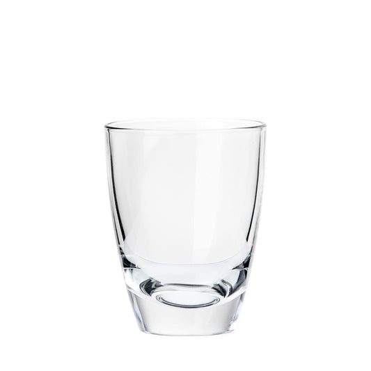 Borgonovo Alpi - Juego De 6 Vasos De Vidrio De 290 Ml. Vaso Transparente Cristal Elegantes para Restaurantes, Fiestas, Té, Helado, Cerveza, Jugo, Cóctel, Limonada Set 6 piezas