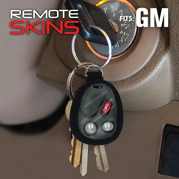 Lucky Line Piel flexible para control remoto, modelos GM, 1 paquete (48901), color negro