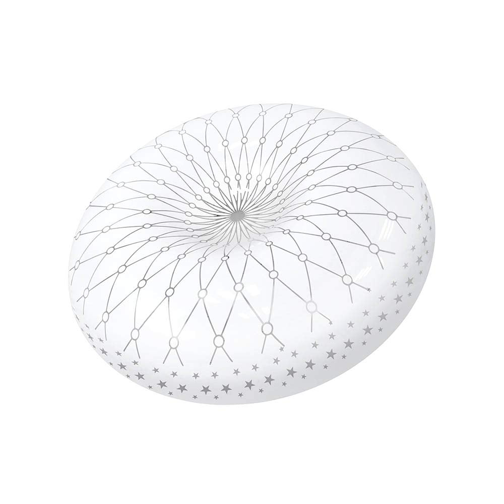 SANELEC, Plafón Redondo, Milán, 18 W, Luz Fría, Modelo 1124