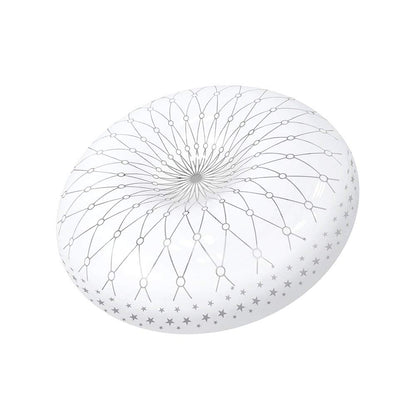 SANELEC, Plafón Redondo, Milán, 18 W, Luz Fría, Modelo 1124