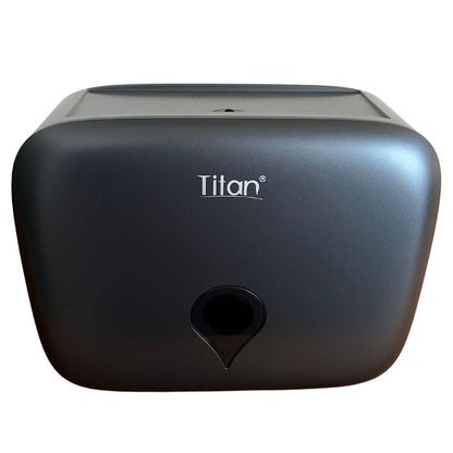 Titán Gustamar Dispensador de Toalla Interdoblada Tipo Sanitas G-8225MB, Color Negro