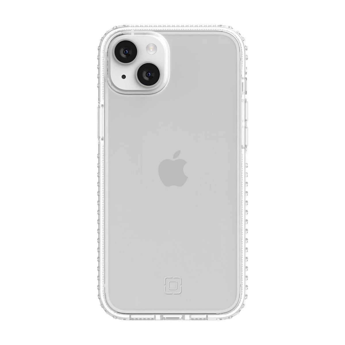 Incipio Grip Funda Compatible con iPhone 14 Plus, Protección Caídas 4.2m, Bisel Elevado, Protección Antimicrobiana - Transparente