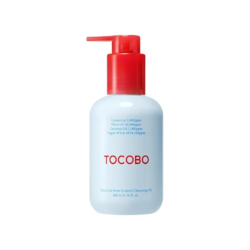 TOCOBO Calamine Pore Control Cleansing Oil 200 ml Aceite limpiador para espinillas