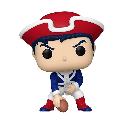 Funko Pop! NFL Mascots: Patriots - Pat Patriot | Mercancía Oficial - Figura de Vinilo Coleccionable para Decoración - Regalo de Cumpleaños para Fans