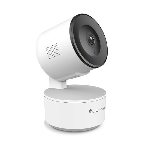 Lloyd's Cámara de Seguridad WiFi Full HD 1080P con Movimiento | Monitorea desde tu smartphone con visión nocturna de 5 m y audio de dos vías.