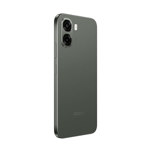 OPPO A6t Oliva Celular Desbloqueado, 4GB+128GB, Pantalla Ultrabrillante 6.67" 120Hz, Batería de 6100mAh, Carga Rápida 45W SUPERVOOC, Procesador Snapdragon 685