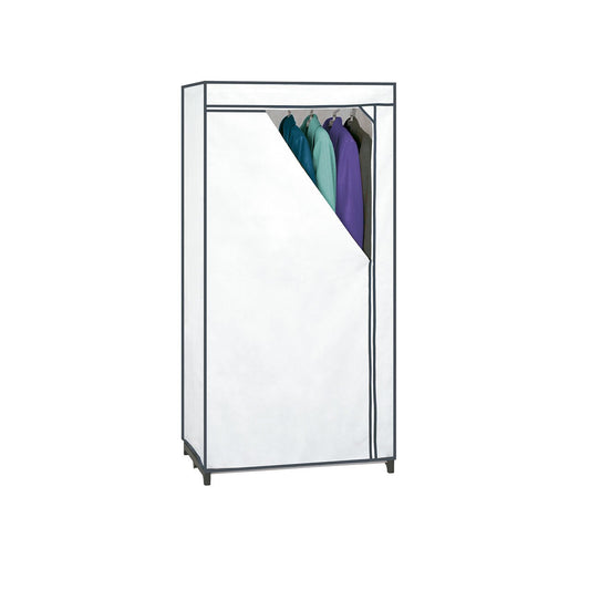 RAYEN | Armario Ropero | Dimensiones: 155 x 77 cm | Closet Portátil de Tela con Funda Antipolvo | Organizador para Ropa | Ahorro de Espacio | Fácil Montaje