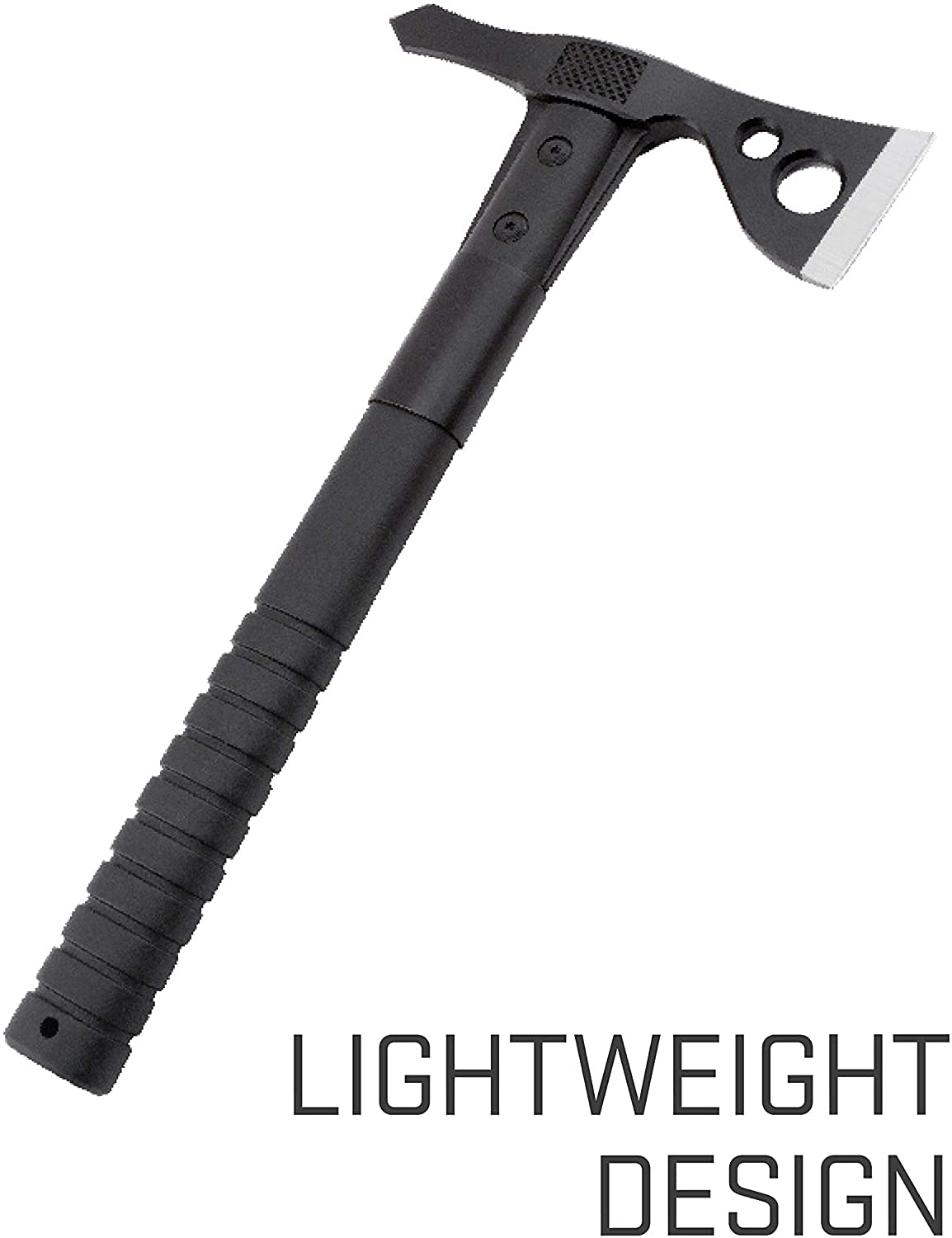 SOG Specialty Knives and Tools F06TN-CP Fasthawk Tactical Tomahawk with 2-Inch Steel Axe Blade and Black Ballistic Nylon Sheath, black finish