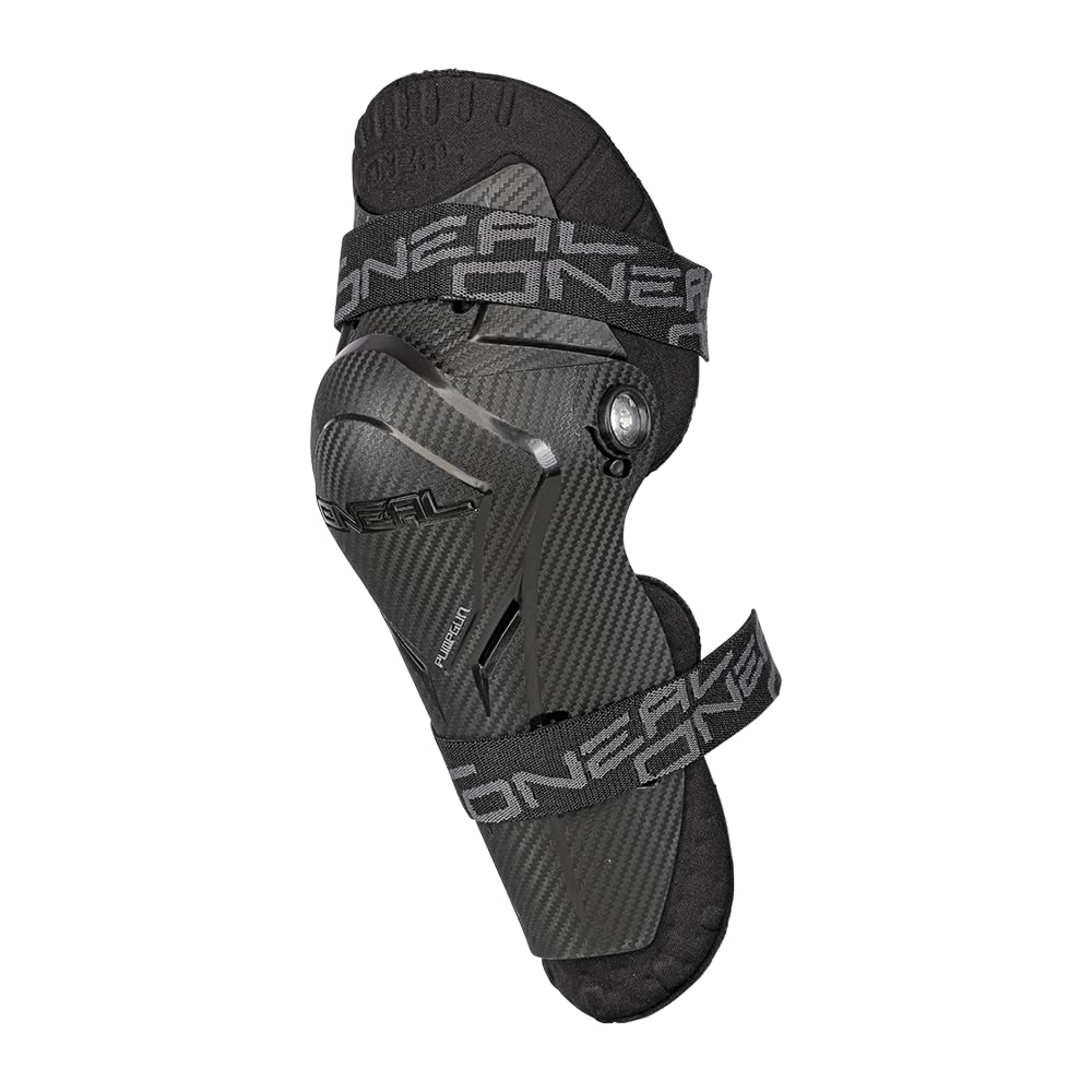 O'Neal 0256-207 Rodilleras de Bomba MX Youth con Aspecto de Carbono, Negro, Talla Única