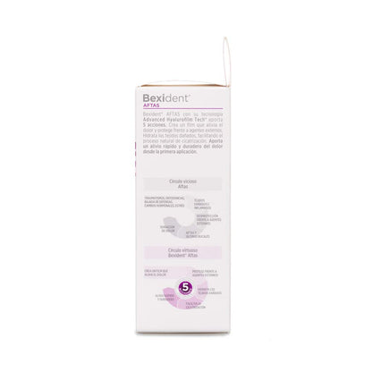 Isdin Isdin Bexident Aftas Colutorio Con Ácido Hialurónico, Alivio Rápido Y Duradero, 120 Ml, color, 120 ml, pack of/paquete de