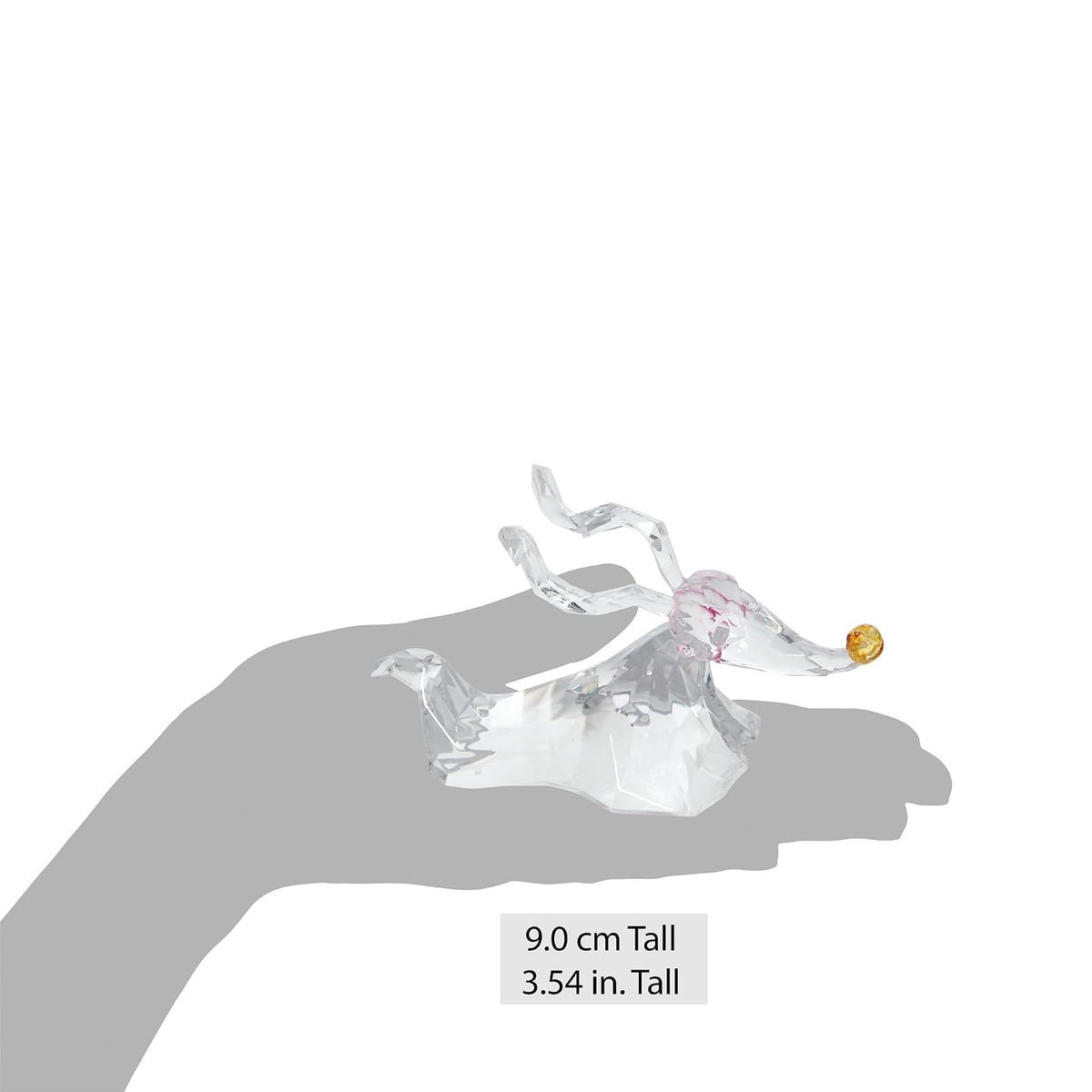 Enesco FACETS Disney Pesadilla Antes de Navidad Zero The Ghost Dog - Figura en Miniatura, 3 Pulgadas, Transparente
