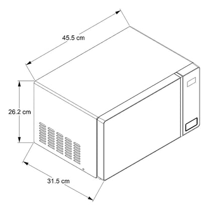 Horno De Microondas Whirlpool WM1807D
