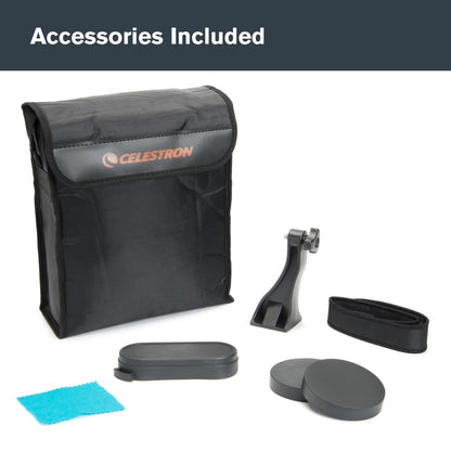 Celestron SkyMaster 25x70 – Powerful for Detailed Long-Distance Viewing and Binocular Astronomy – Multi-Coated Optics – Tripod Adapter & Carrying Case