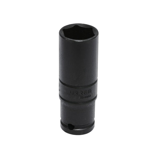 Urrea 7324MD Dado de impacto largo pared delgada cuadro de 1/2", 6 puntas, métrico, 24 mm