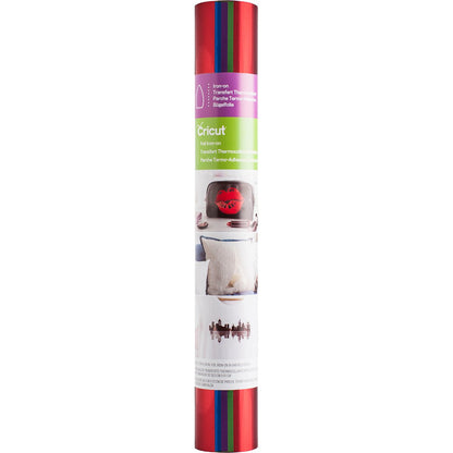 Cricut 2008429 Set vinil Textil Foil, Multicolor, 30x30cm - 4 Piezas