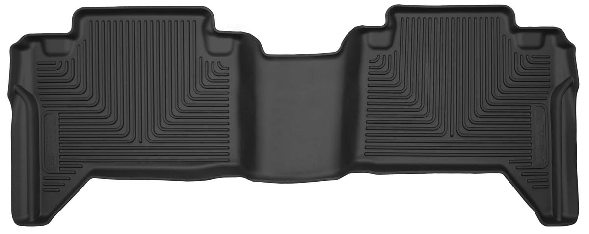 Husky Liners Revestimiento de Piso Frontal, Cabina Doble, Negro, Floor Liners - Second Seat