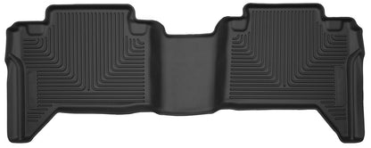 Husky Liners Revestimiento de Piso Frontal, Cabina Doble, Negro, Floor Liners - Second Seat