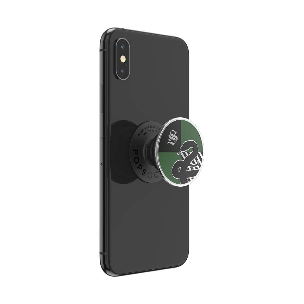 PopSockets - Empuñadura para teléfono con Soporte expandible, Harry Potter PopGrip - Slytherin
