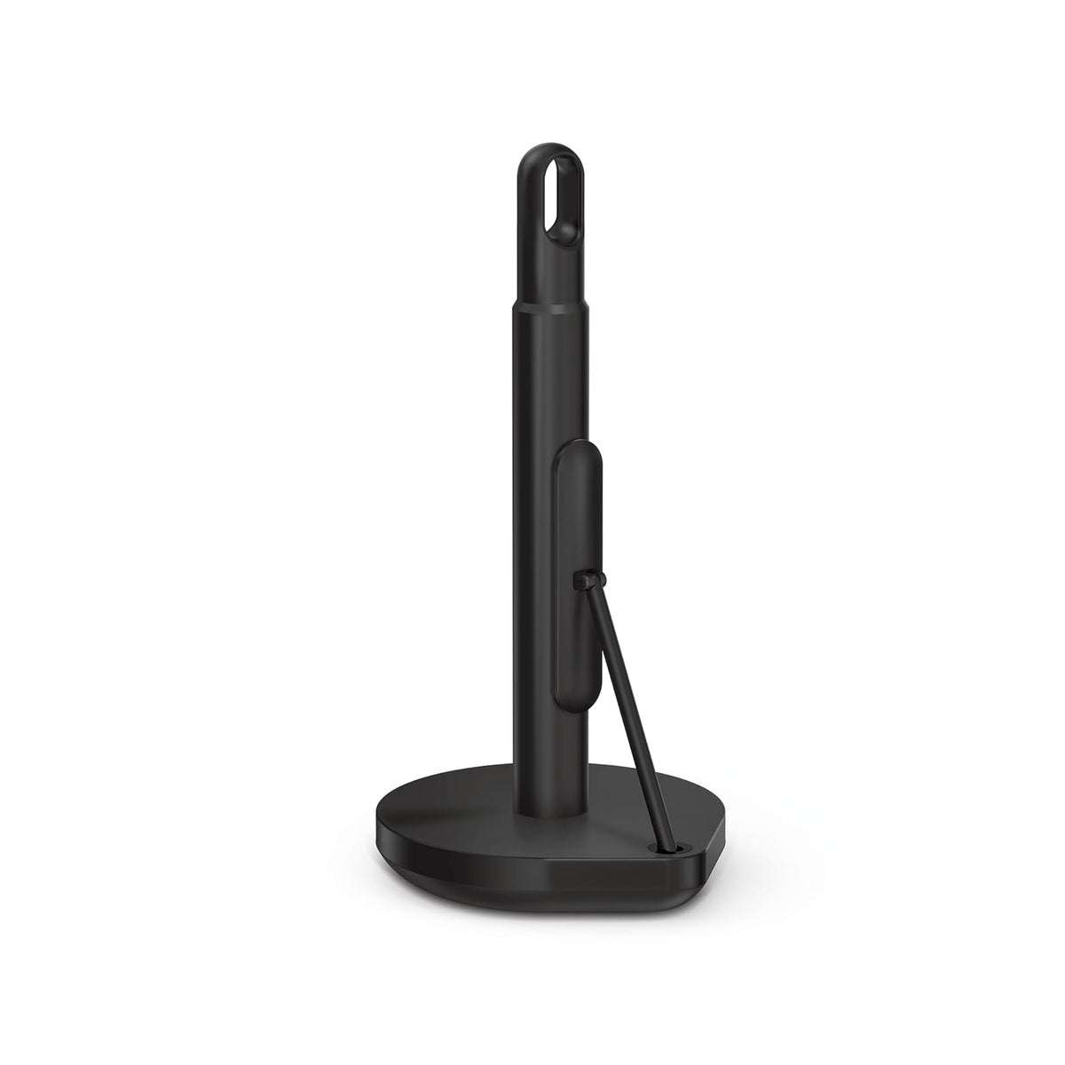 simplehuman Porta Toallas de Cocina con Brazo Tensor - Paper Towel Holder - acero inoxidable negro mate