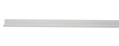 Rubbermaid FastTrack Rail de 40 Pulgadas | Acero Resistente Blanco, 1.01 m, Hogar, Lavandería, Baño, Barro, Despensa, Clóset de Lino